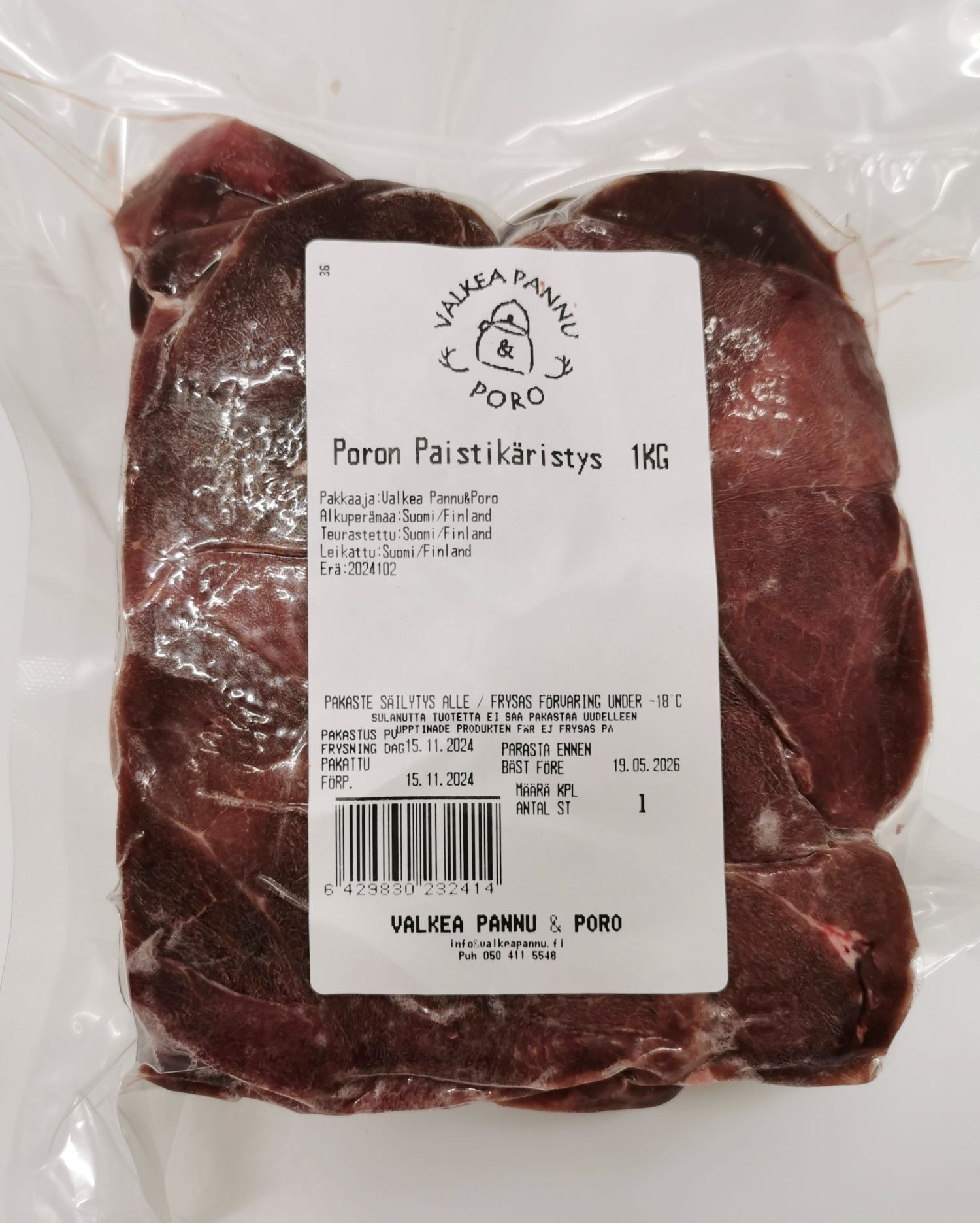 poron paistikäristys 1kg